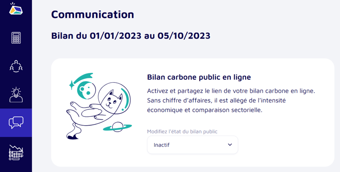 bilan public en ligne